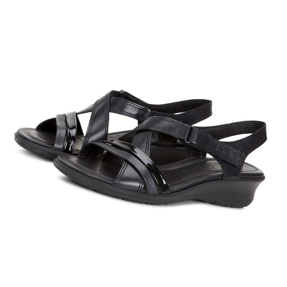 Women's Ecco Felicia Sandals Black | USA 173CTV